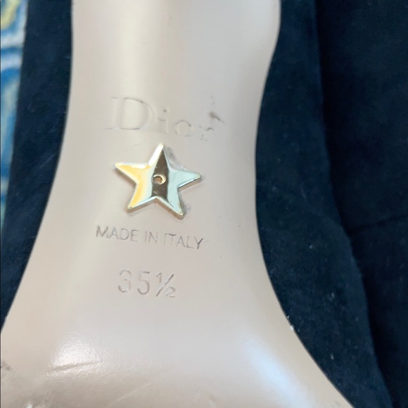 Dior Black and Red Heart Heels - Picture 8 of 10